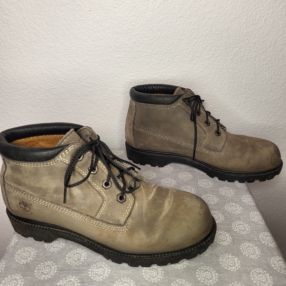 Timberland Chukka Boots size 8.5 in Olive Green - Picture 5 of 10